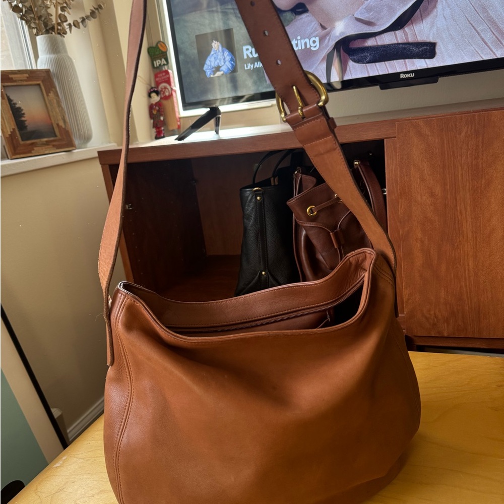 Vintage Coach boho bag